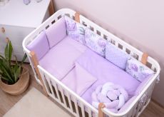 Постільний комплект Baby Veres Lilac Peonies (6 одиниць, 100% бавовна, 120х60 см)
